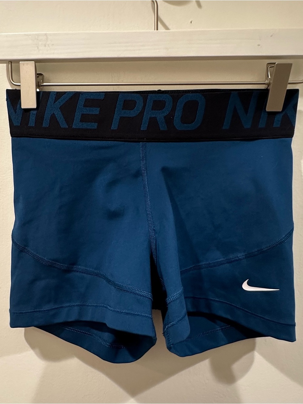 Nike Pro Deep Blue Women's Training Bike Shorts